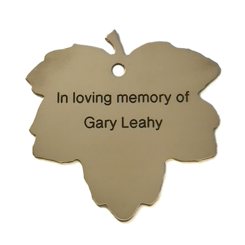 Field Maple leaf plaque by Finch Tree
