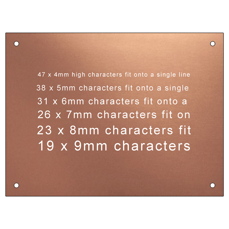 SOLID BRASS MEMORIAL PLAQUE PERSONALISED ENGRAVED CHOICE OF 2 SIZES 4 X 2 OR 5 X 2 