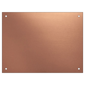 engravable copper plaque from Metallic Garden