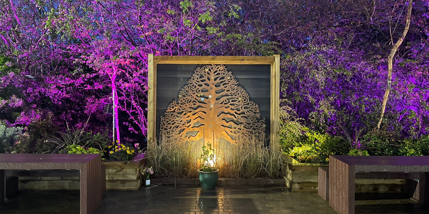 Eternal Tree installed at St Andrew's Hospice in Grimsby