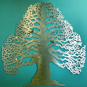 Stainless steel Eternal Tree by Finch Tree UK