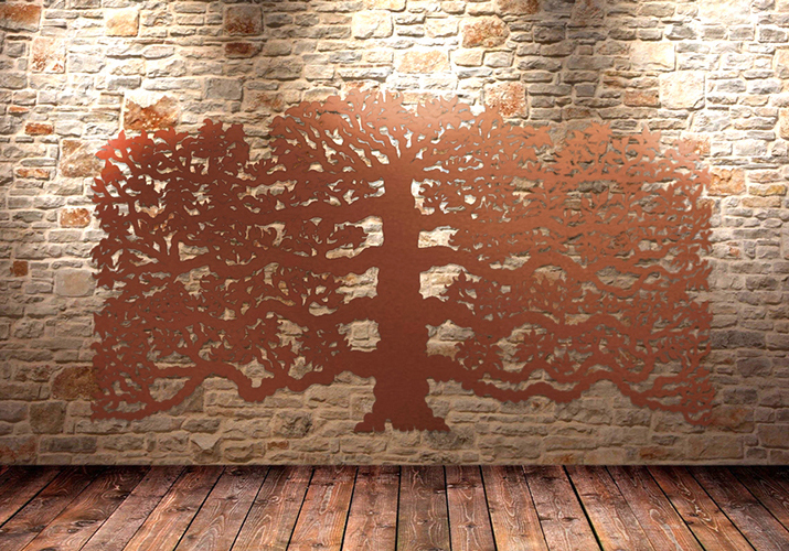 Copper Espalier Fruit Tree by Finch Tree UK