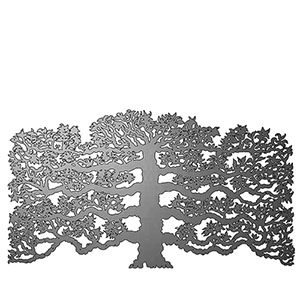 Espalier Fruit Tree in stainless steel by Finch Tree UK