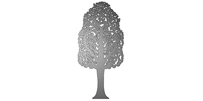 stainless steel hope tree