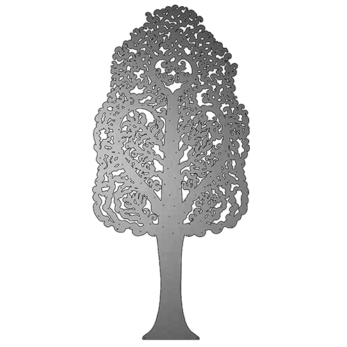 Hope Tree stainless steel fundraising tree produced by Metallic Garden UK